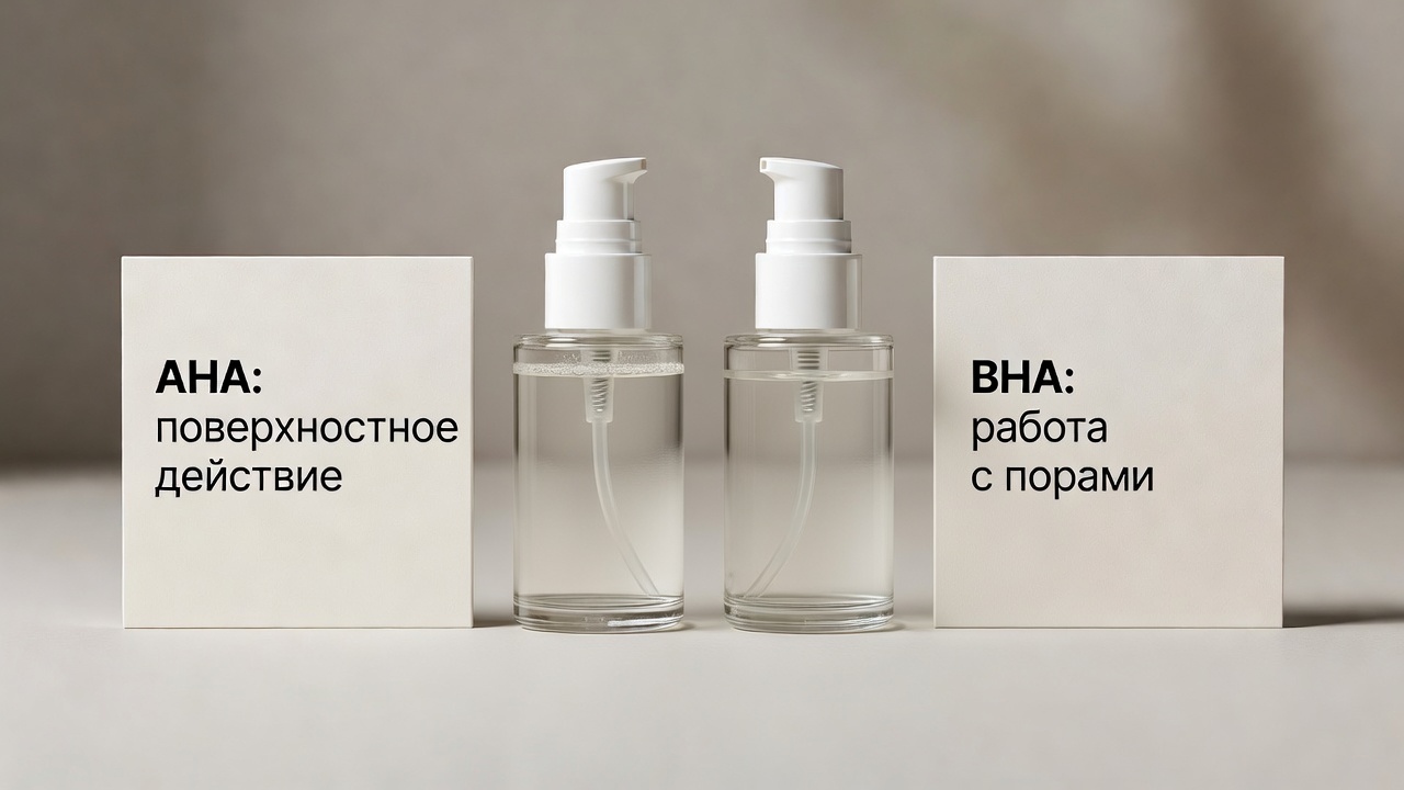 AHA или BHA: какие кислоты выбрать для кожи, склонной к акне
